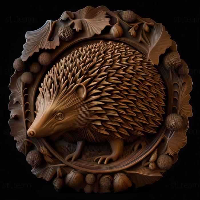 3D model hedgehog (STL)